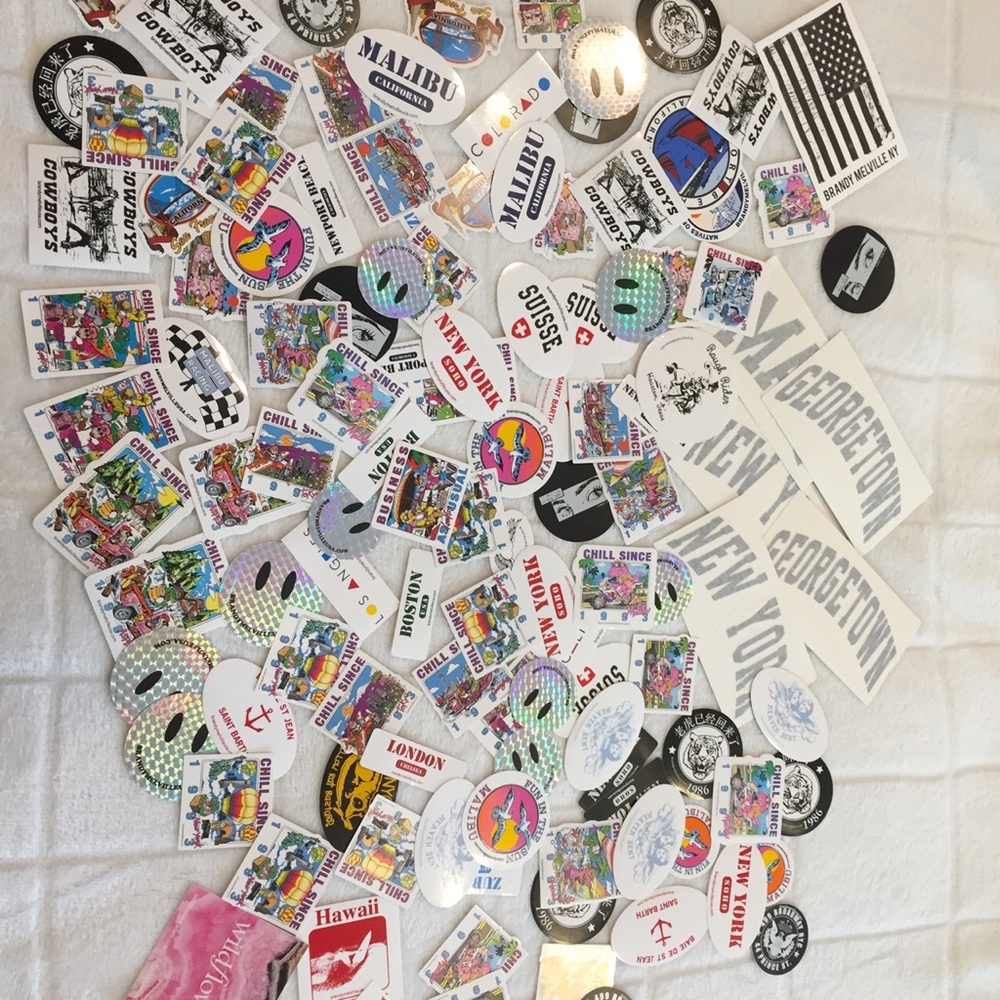 BRANDY MELVILLE/ WILDFLOWER STICKERS!